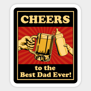 Happy Fathers Day Sticker